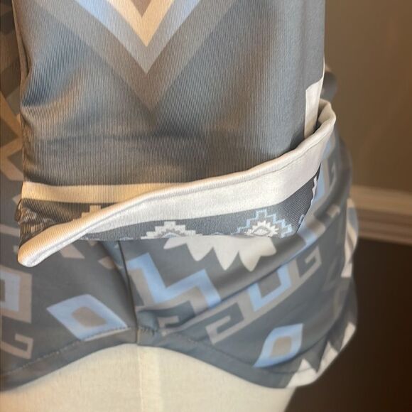 GRETCHEN SCOTT Aztec Print Blouse S - Picture 4 of 7